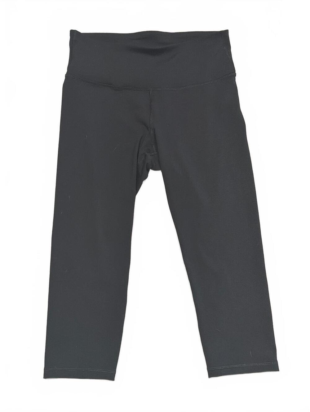 139: Old Navy Active Elevate Legging Go-Dry Black Capri - L